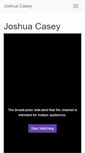 Mobile Screenshot of joshuacasey.net