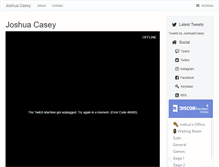 Tablet Screenshot of joshuacasey.net